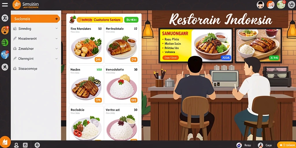 Antarmuka pengguna yang intuitif dan mudah digunakan.