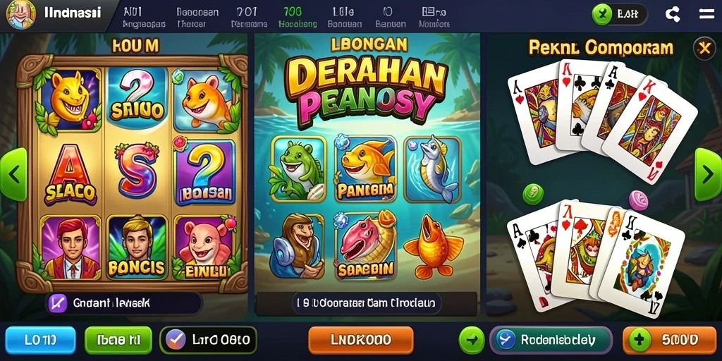 Mode permainan beragam untuk pengalaman bermain yang lebih seru.