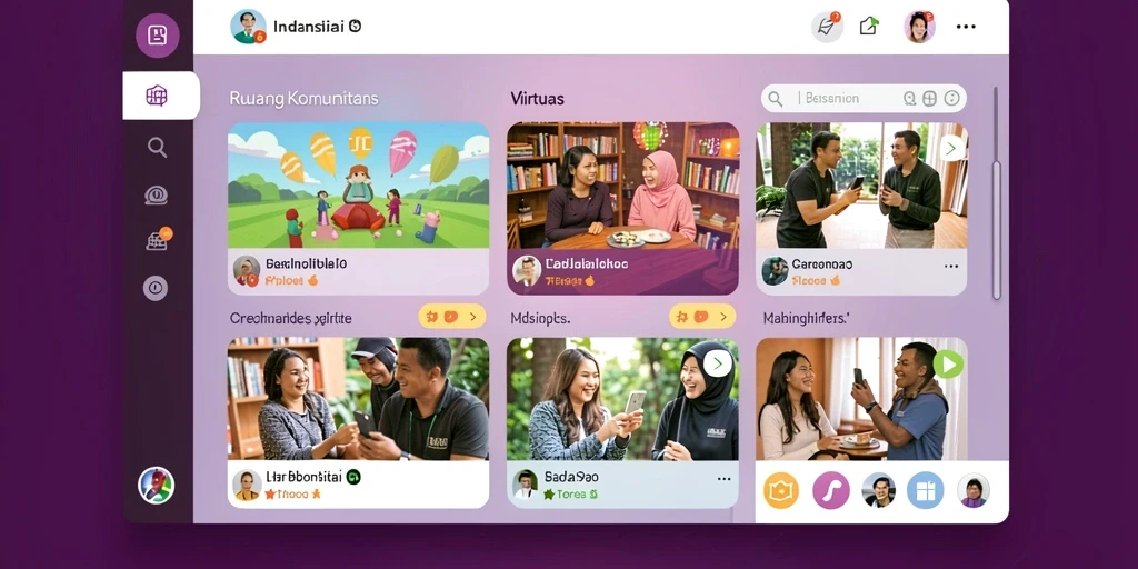 Antarmuka aplikasi yang responsif dan mudah dinavigasi.